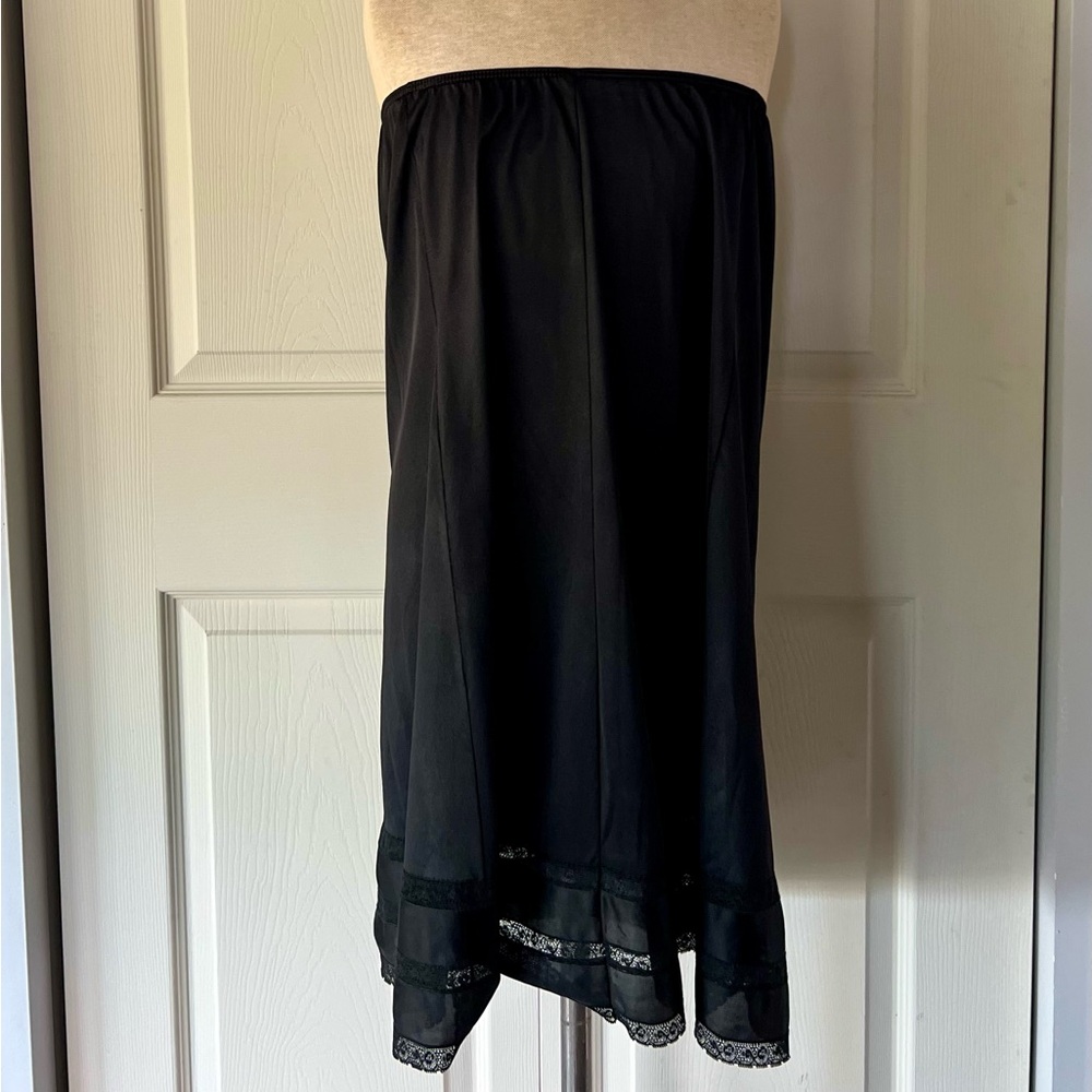 Black strapless dress/skirt